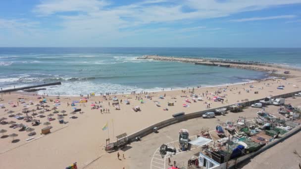 Mafra Portugal Agosto 2020 Vista Del Pueblo Ericeira Portugal — Vídeos de Stock