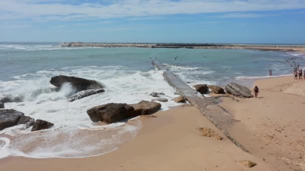 Mafra Portugal Agosto 2020 Vista Del Pueblo Ericeira Portugal — Vídeos de Stock