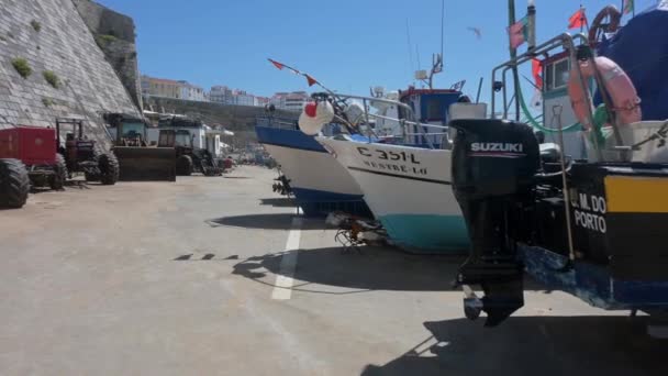 Mafra Portugal Agosto 2020 Vista Del Pueblo Ericeira Portugal — Vídeos de Stock