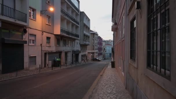 Lisabon Portugalsko Září2020 Pohled Leteckou Fotografii Centru Lisabonu — Stock video