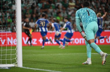 Lizbon, Portekiz. 30 Ağustos 2025. Portekiz Ligi 'nin Lizbon' daki Estdio Jose Alvalade 'de oynanan 4. turunda FC Porto' ya karşı Sporting CP.