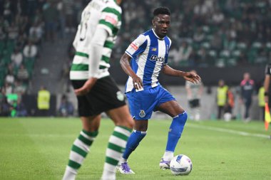 Lizbon, Portekiz. 30 Ağustos 2025. Portekiz Ligi 'nin Lizbon' daki Estdio Jose Alvalade 'de oynanan 4. turunda FC Porto' ya karşı Sporting CP.