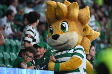 Lizbon, Portekiz. 30 Ağustos 2025. Portekiz Ligi 'nin Lizbon' daki Estdio Jose Alvalade 'de oynanan 4. turunda FC Porto' ya karşı Sporting CP.