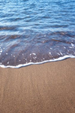 Kum plaj ve okyanus veya deniz dalgası, Doğa arka plan