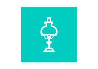 iç düz kutsal kişilerin resmi, vektör çizim