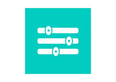 TV tarayıcısı web simgesi, vektör çizim 