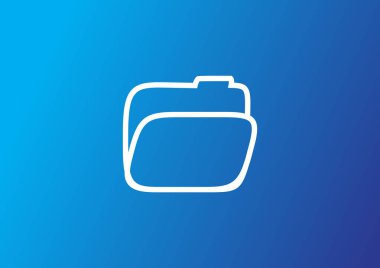 Paylaşılan dosya simgesi olan basit web simgesi