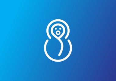 Çocukluk kutsal kişilerin resmi, vektör çizim 