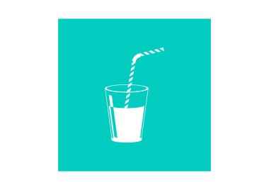 içki web simgesi, vektör illüstrasyonu 