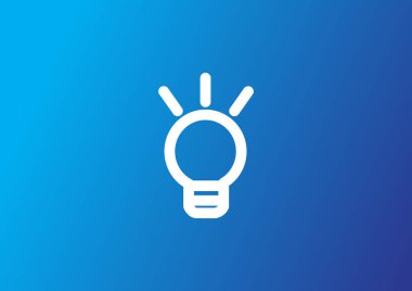 ışık işareti fikirleri, web simgesi. vektör tasarımı