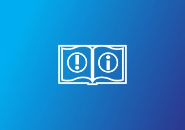 iş belge simgesi, vektör çizim