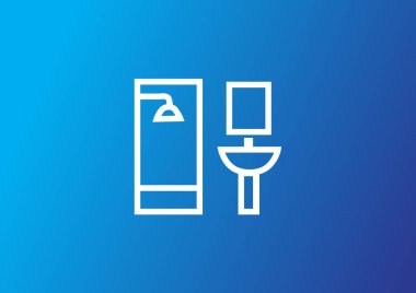 iç düz kutsal kişilerin resmi, vektör çizim