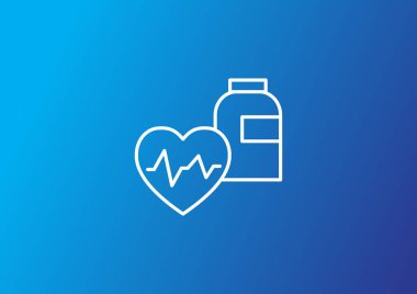 tıbbi simge, vektör illüstrasyonu 