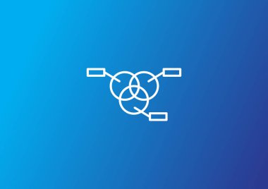 iş diyagramı düz kutsal kişilerin resmi, vektör çizim