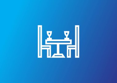 iç düz kutsal kişilerin resmi, vektör çizim