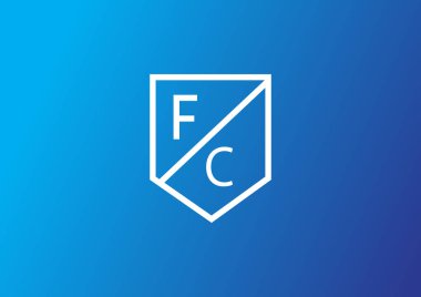 Futbol web simgesi, renkli vektör çizim