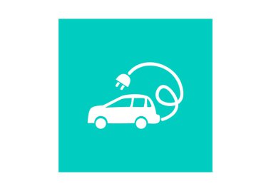 araba web simgesi, vektör illüstrasyonu 