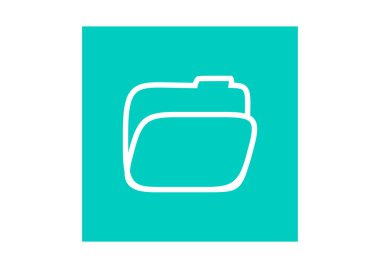 Paylaşılan dosya simgesi olan basit web simgesi