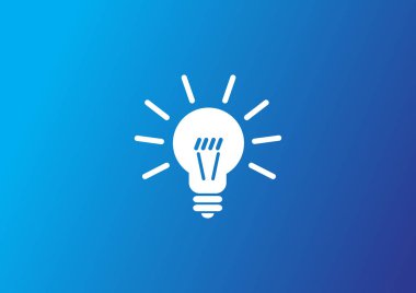 Ampul Ağı simgesi, vektör illüstrasyonu 