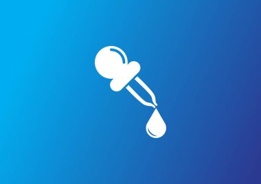 pipet işareti vektör çizim 