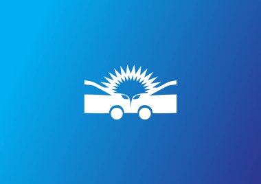 araba kazasında web simgesi, vektör çizim 