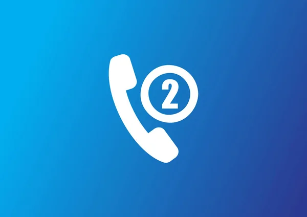 Icona della chiamata telefonica — Vettoriale Stock