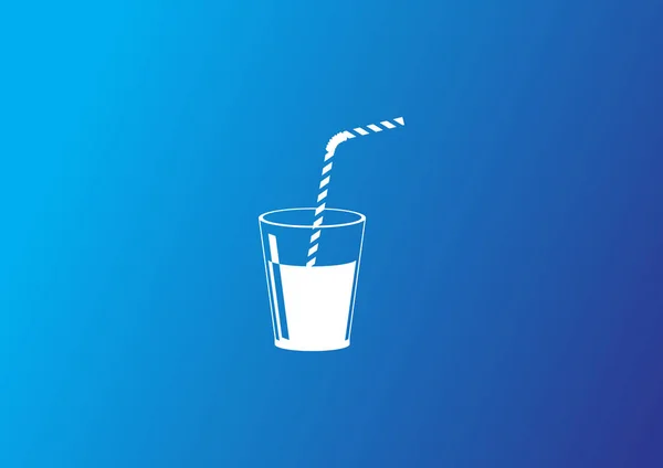 Drinken Web Icoon Vector Illustratie — Stockvector