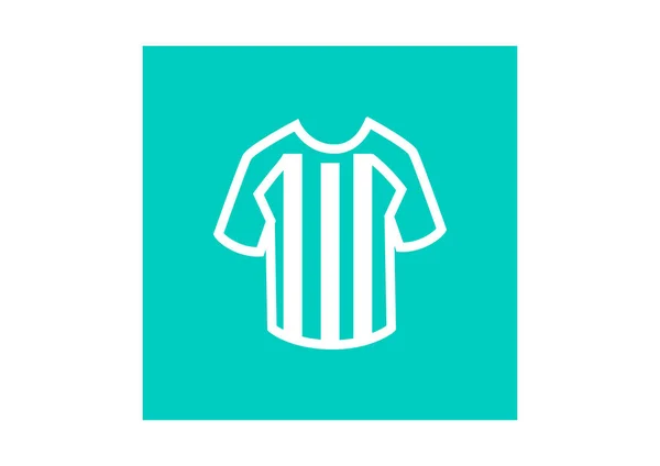 Icono Web Fútbol Ilustración Vectorial Colorido — Vector de stock