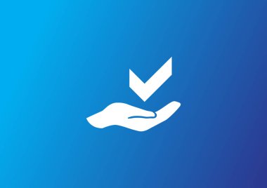 el web simgesi üzerinde onay işareti. vektör tasarımı