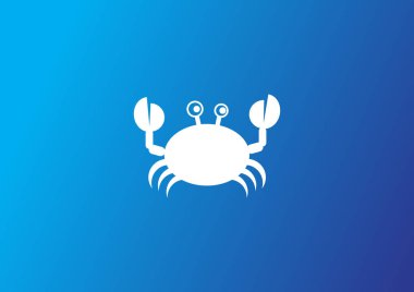 Web simgesi Yengeç, illüstrasyon vektör 