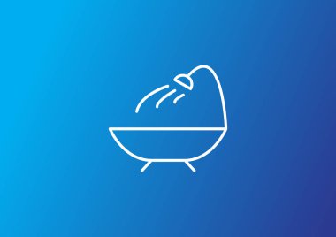 iç düz kutsal kişilerin resmi, vektör çizim