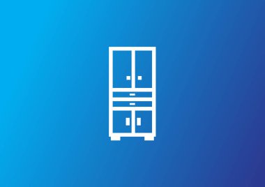 iç düz kutsal kişilerin resmi, vektör çizim