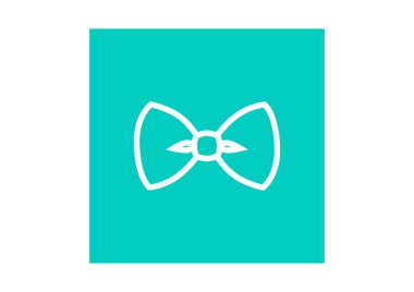 Papyon düz simgesi, vektör, illüstrasyon