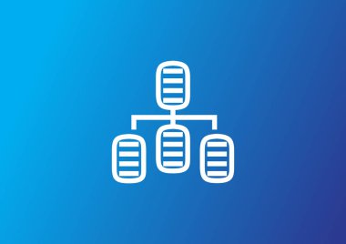 Basit web simgesi Internet bağlantısı simgesiyle