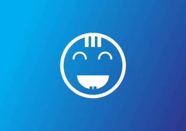 Çocuk web simgesi, vektör çizim 