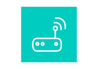 yönlendirici basit simge vektör