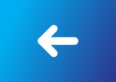 Basit web simgesi ok simgesiyle