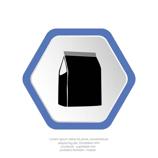Ícone Embalagem Produto Ilustração Vetorial — Vetor de Stock
