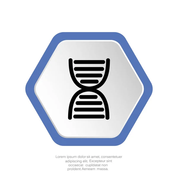 Icono Web Biotecnología Ilustración Vectorial — Vector de stock