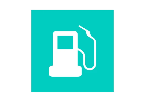 Icono Web Gasolina Ilustración Vectorial — Vector de stock