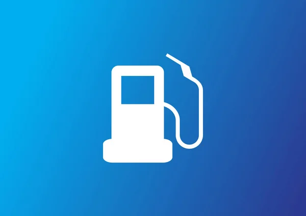 Icono Web Gasolina Ilustración Vectorial — Vector de stock