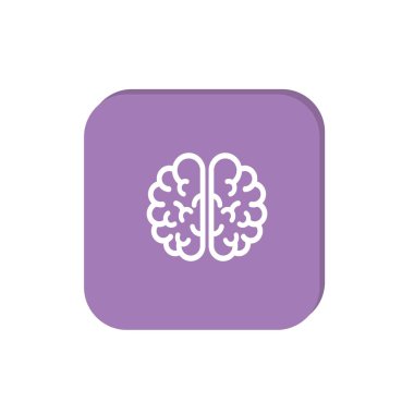 beyin işareti illüstrasyon vektör 