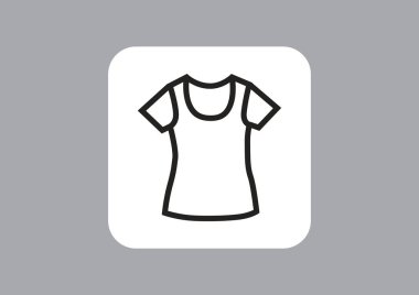 T-shirt web simgesi