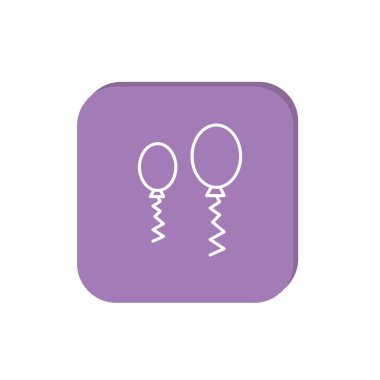 Uçan balon üzerinde beyaz izole renk. Arka plan ile renkli balonlar