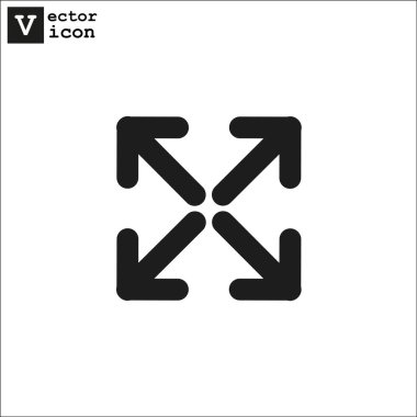 ok uçları kutsal kişilerin resmi, vektör çizim 