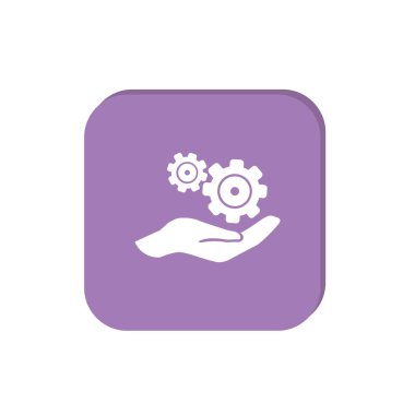 Gears'ı ile basit web simgesi 