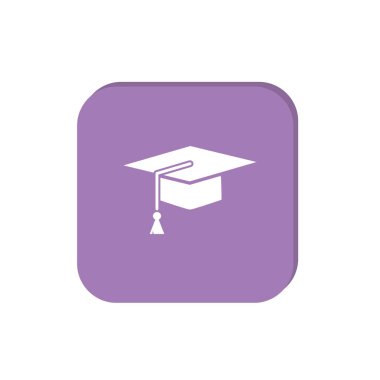 Öğrenci web simgesi öznitelikleri. Vektör tasarımı