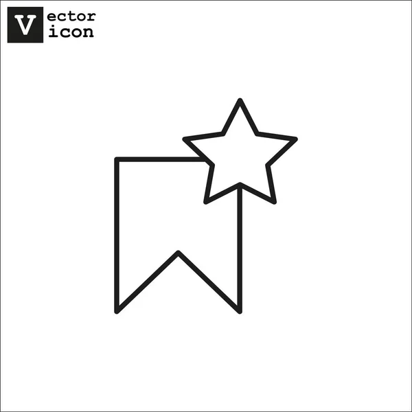 Ícone web rótulo estrela — Vetor de Stock