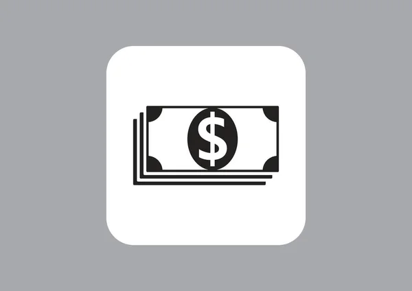 Money simple icon — Stock Vector