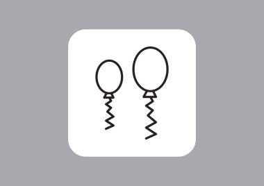 Uçan balon üzerinde beyaz izole renk. Arka plan ile renkli balonlar